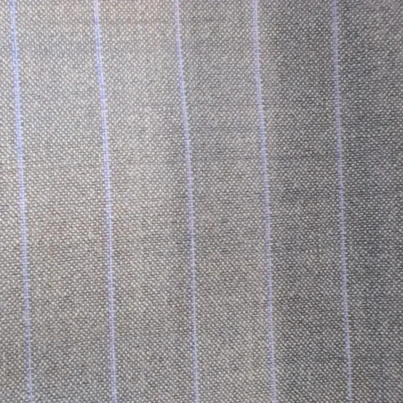BANANA REPUBLIC JACKSON-FIT GRAY STRIPE 95% WOOL STRETCH DRESS WORK PANT SZ 10 - Picture 12 of 15